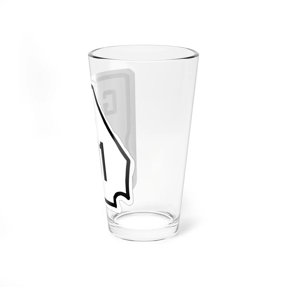Georgia 181 1920 (Georgia) (Road Sign) Pint Glass 16oz - Go Mug Yourself