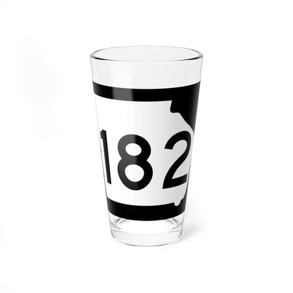 Georgia 182 (Georgia) (Road Sign) Pint Glass 16oz 16oz - Go Mug Yourself