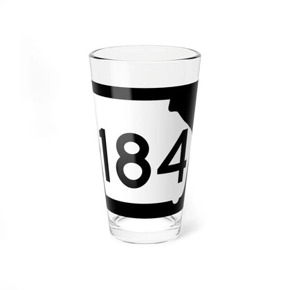 Georgia 184 (Georgia) (Road Sign) Pint Glass 16oz 16oz - Go Mug Yourself