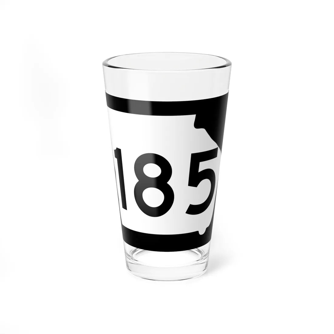 Georgia 185 (Georgia) (Road Sign) Pint Glass 16oz 16oz - Go Mug Yourself