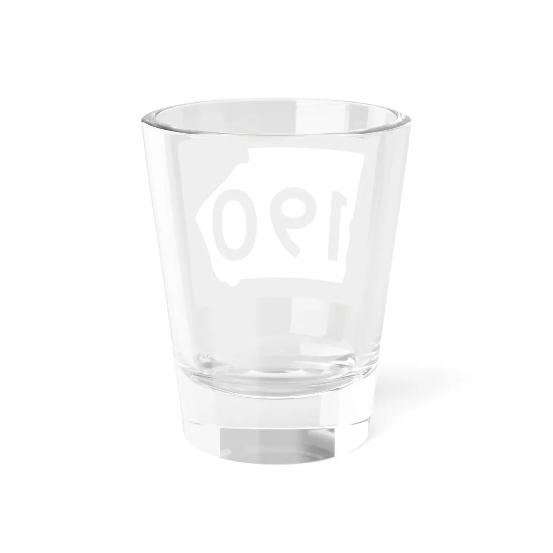 Georgia 190 (Georgia) (Road Sign) Shot Glass 1.5oz - Go Mug Yourself