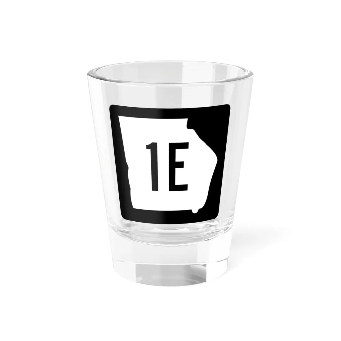 Georgia 1E (Georgia) (Road Sign) Shot Glass 1.5oz 1.5oz - Go Mug Yourself