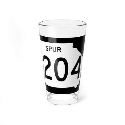Georgia 204 Spur (Georgia) (Road Sign) Pint Glass 16oz 16oz - Go Mug Yourself