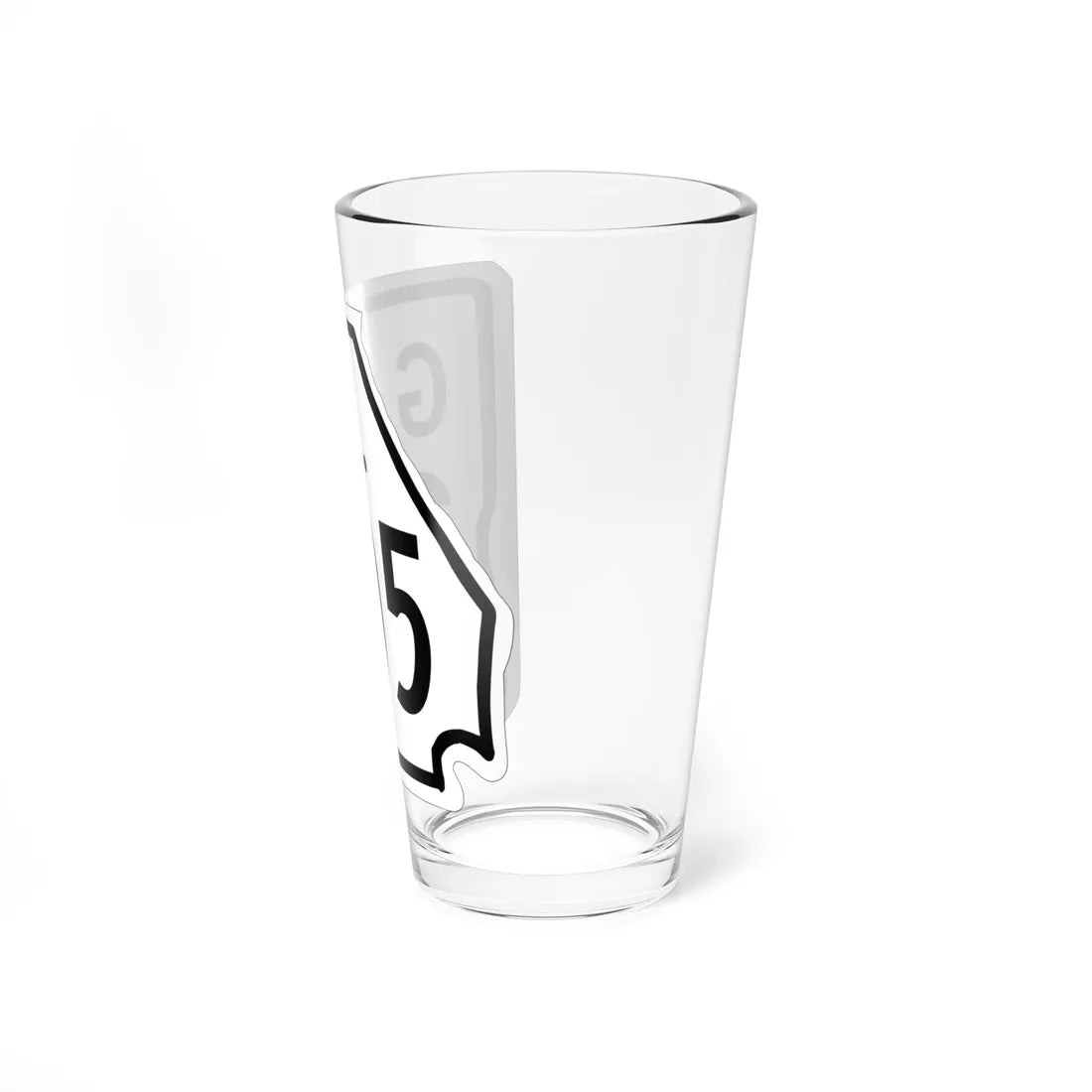 Georgia 205 1948 (Georgia) (Road Sign) Pint Glass 16oz - Go Mug Yourself