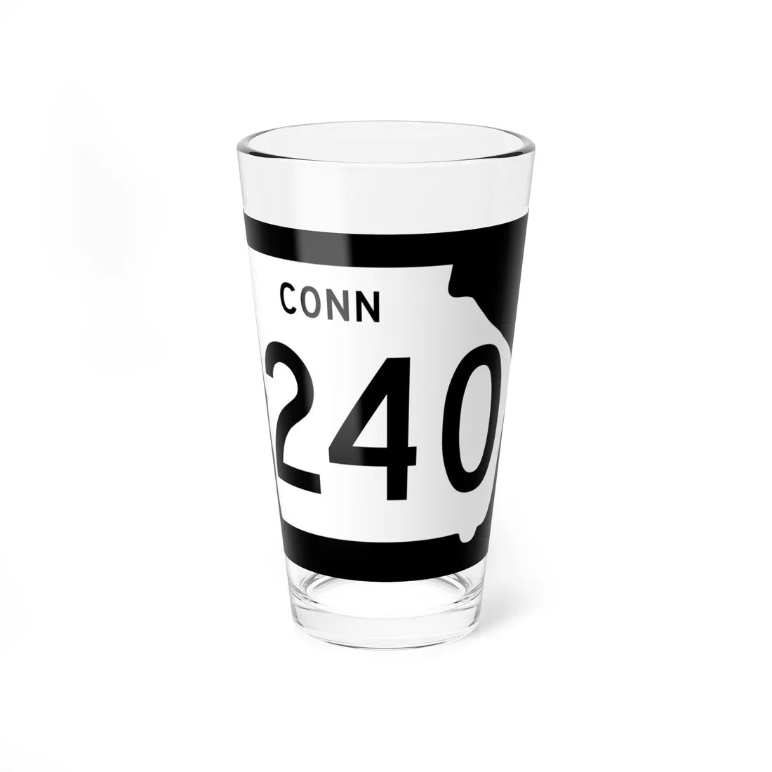 Georgia 240 Connector (Georgia) (Road Sign) Pint Glass 16oz 16oz - Go Mug Yourself