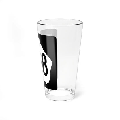 Georgia 258 1960 (Georgia) (Road Sign) Pint Glass 16oz - Go Mug Yourself