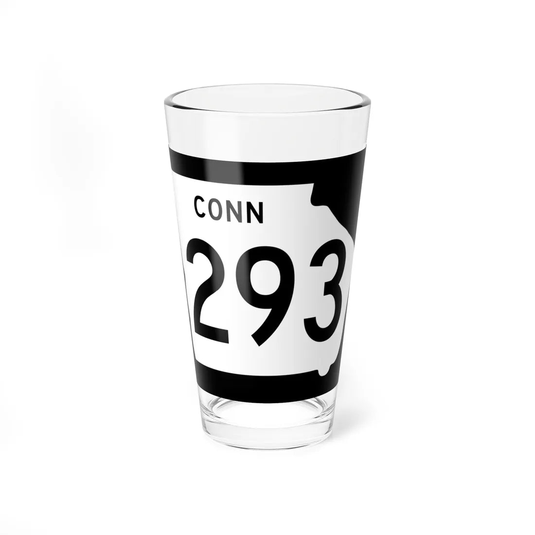 Georgia 293 Connector (Georgia) (Road Sign) Pint Glass 16oz 16oz - Go Mug Yourself