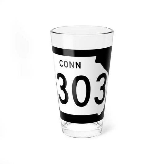 Georgia 303 Connector (Georgia) (Road Sign) Pint Glass 16oz 16oz - Go Mug Yourself