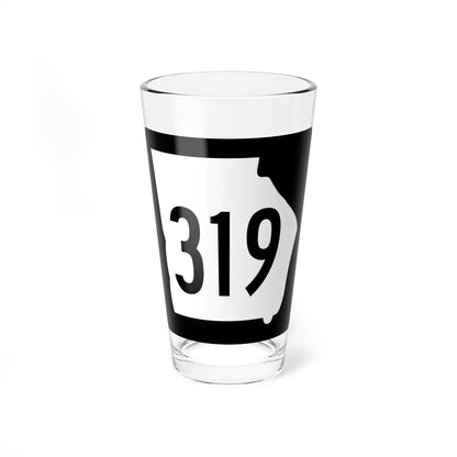 Georgia 319 1960 (Georgia) (Road Sign) Pint Glass 16oz 16oz - Go Mug Yourself