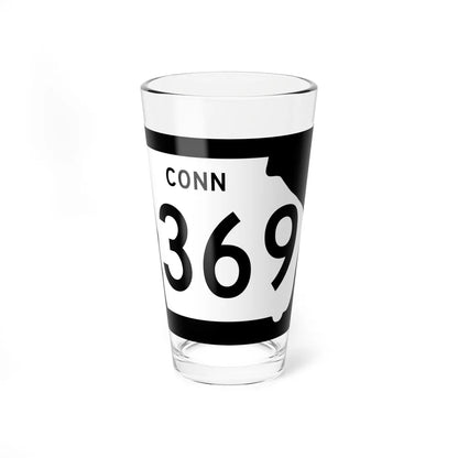 Georgia 369 Connector (Georgia) (Road Sign) Pint Glass 16oz 16oz - Go Mug Yourself