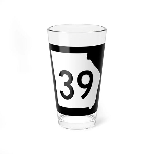 Georgia 39 (Georgia) (Road Sign) Pint Glass 16oz 16oz - Go Mug Yourself