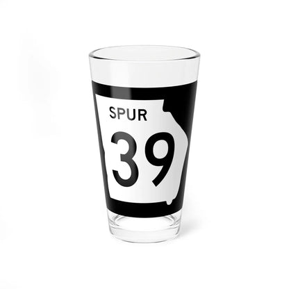 Georgia 39 Spur (Georgia) (Road Sign) Pint Glass 16oz 16oz - Go Mug Yourself