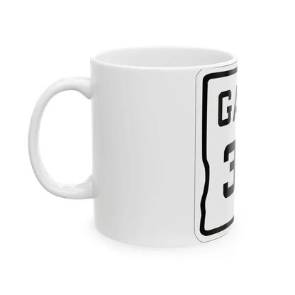 Georgia 3W 1920 (Georgia) (Road Sign) White Coffee Mug - Go Mug Yourself