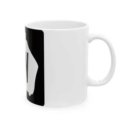 Georgia 3W (Georgia) (Road Sign) White Coffee Mug - Go Mug Yourself