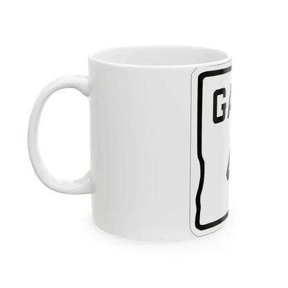 Georgia 4 1920 (Georgia) (Road Sign) White Coffee Mug - Go Mug Yourself