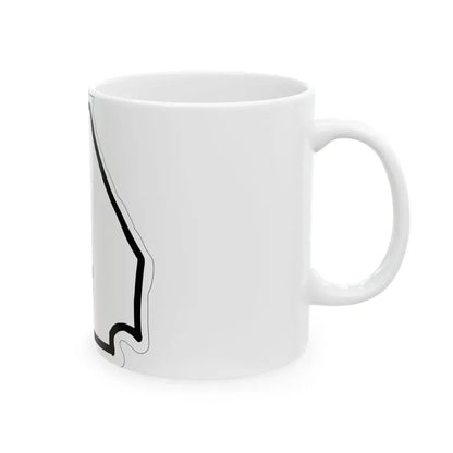 Georgia 4 1920 (Georgia) (Road Sign) White Coffee Mug - Go Mug Yourself