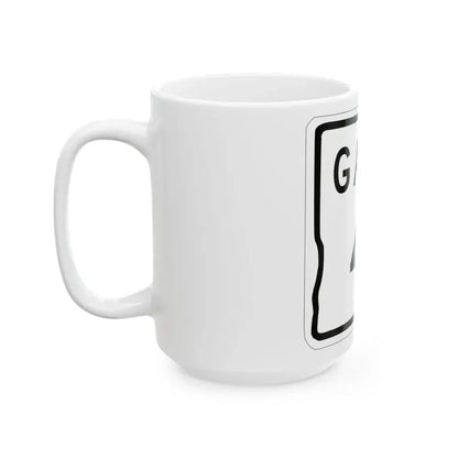 Georgia 4 1948 (Georgia) (Road Sign) White Coffee Mug - Go Mug Yourself