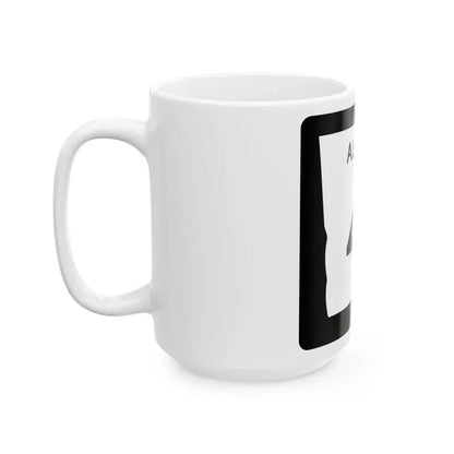 Georgia 4 Alternate (Georgia) (Road Sign) White Coffee Mug - Go Mug Yourself