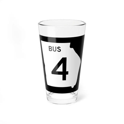 Georgia 4 Business (Georgia) (Road Sign) Pint Glass 16oz 16oz - Go Mug Yourself