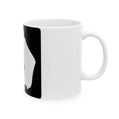Georgia 4 Business (Georgia) (Road Sign) White Coffee Mug - Go Mug Yourself