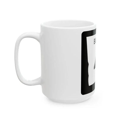 Georgia 4 Business (Georgia) (Road Sign) White Coffee Mug - Go Mug Yourself