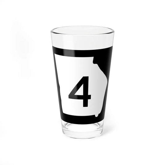 Georgia 4 (Georgia) (Road Sign) Pint Glass 16oz 16oz - Go Mug Yourself