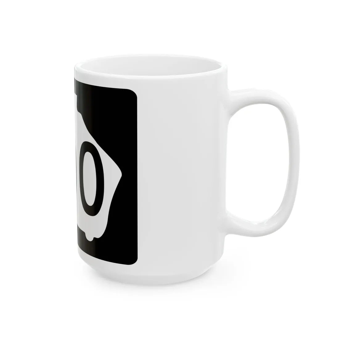 Georgia 400 Toll (Georgia) (Road Sign) White Coffee Mug - Go Mug Yourself