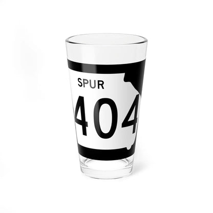 Georgia 404 Spur (Georgia) (Road Sign) Pint Glass 16oz 16oz - Go Mug Yourself
