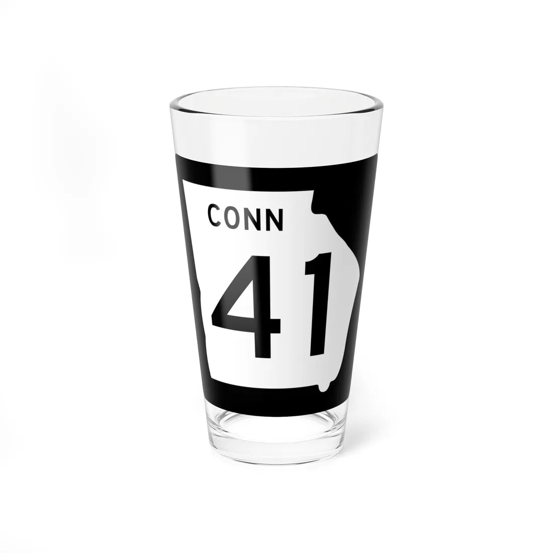 Georgia 41 Connector (Georgia) (Road Sign) Pint Glass 16oz 16oz - Go Mug Yourself