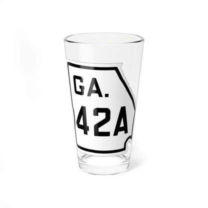 Georgia 42A 1920 (Georgia) (Road Sign) Pint Glass 16oz 16oz - Go Mug Yourself