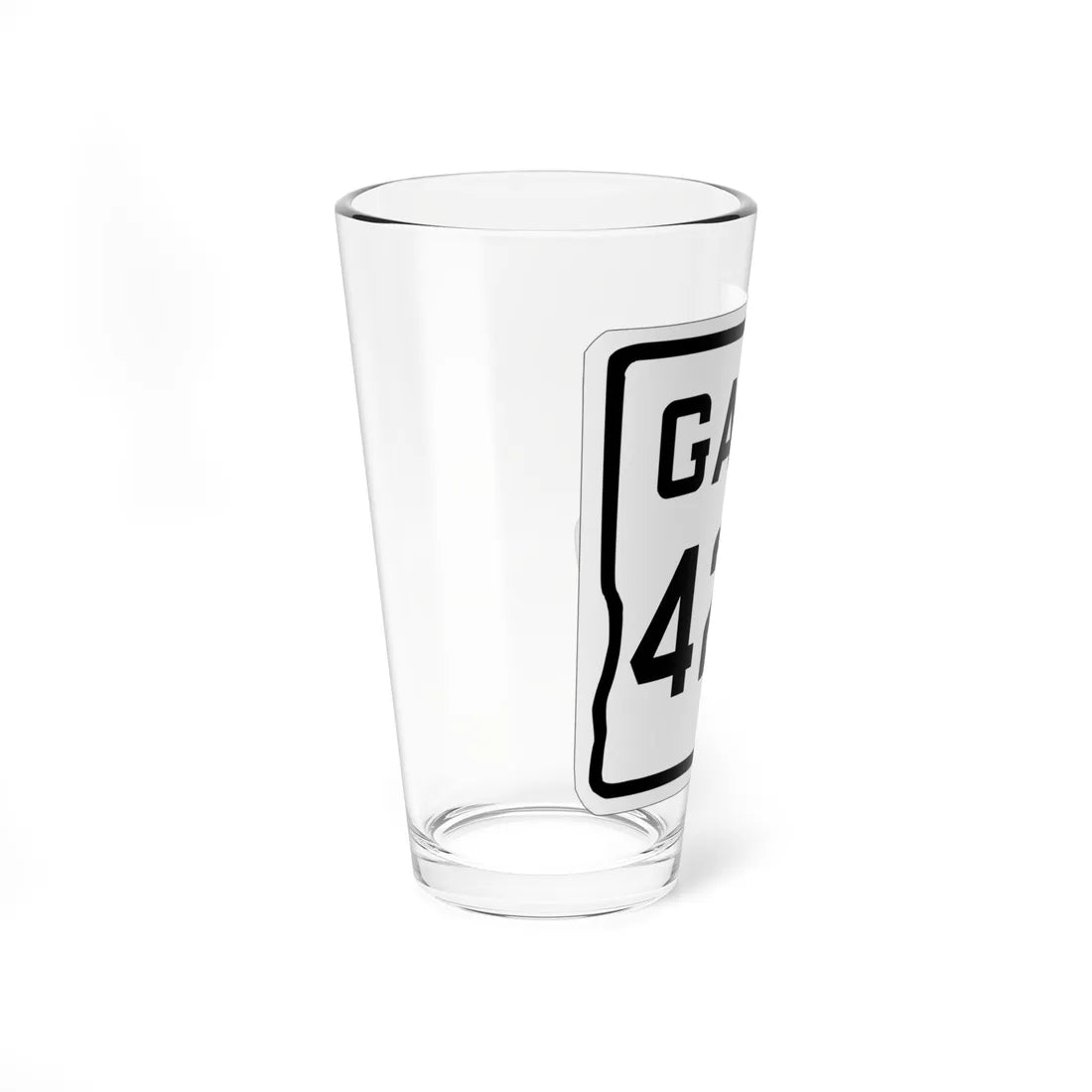 Georgia 42A 1920 (Georgia) (Road Sign) Pint Glass 16oz - Go Mug Yourself