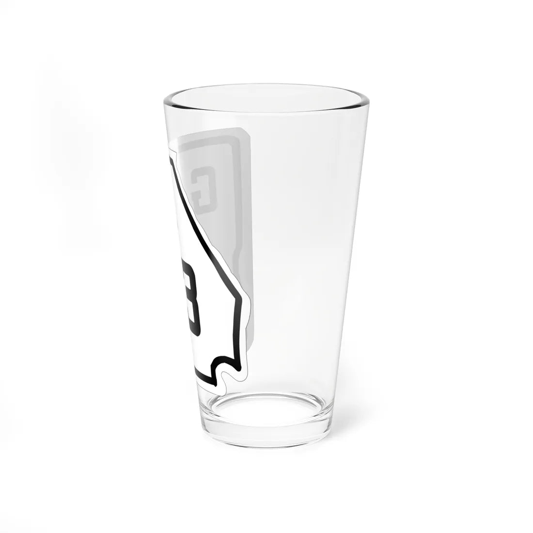 Georgia 43 1920 (Georgia) (Road Sign) Pint Glass 16oz - Go Mug Yourself