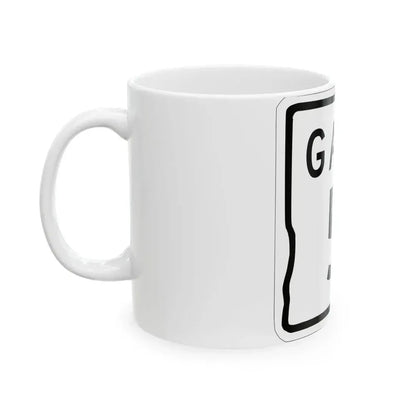 Georgia 5 1948 (Georgia) (Road Sign) White Coffee Mug - Go Mug Yourself