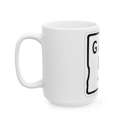 Georgia 5 1948 (Georgia) (Road Sign) White Coffee Mug - Go Mug Yourself