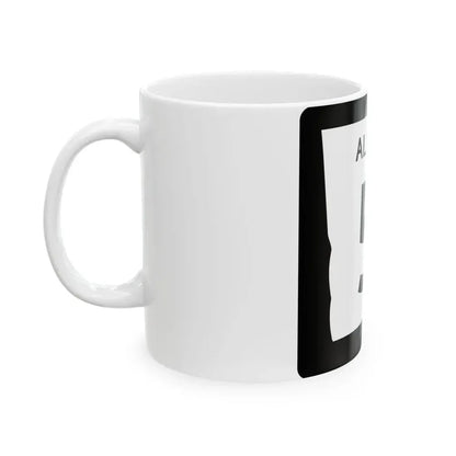 Georgia 5 Alternate (Georgia) (Road Sign) White Coffee Mug - Go Mug Yourself