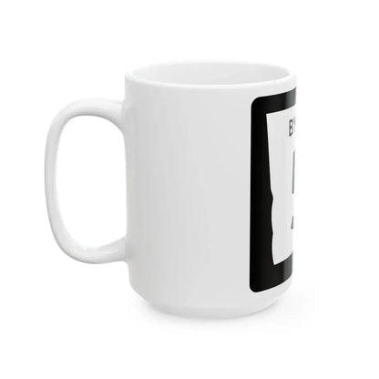 Georgia 5 Bypass (Georgia) (Road Sign) White Coffee Mug - Go Mug Yourself
