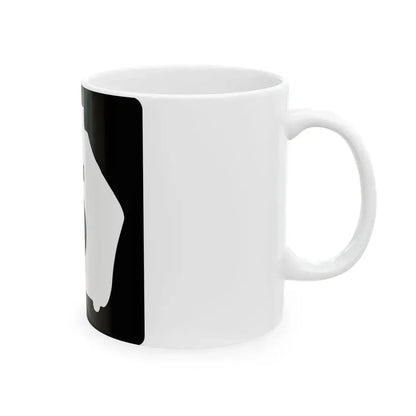 Georgia 5 Connector (Georgia) (Road Sign) White Coffee Mug - Go Mug Yourself