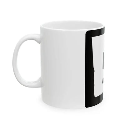 Georgia 5 (Georgia) (Road Sign) White Coffee Mug - Go Mug Yourself