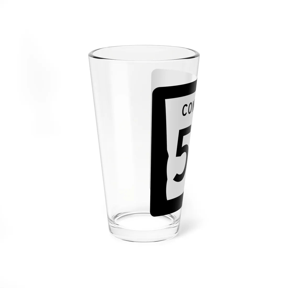 Georgia 50 Connector (Georgia) (Road Sign) Pint Glass 16oz - Go Mug Yourself
