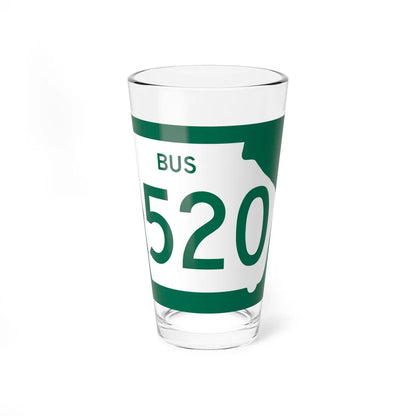 Georgia 520 Business (Georgia) (Road Sign) Pint Glass 16oz 16oz - Go Mug Yourself
