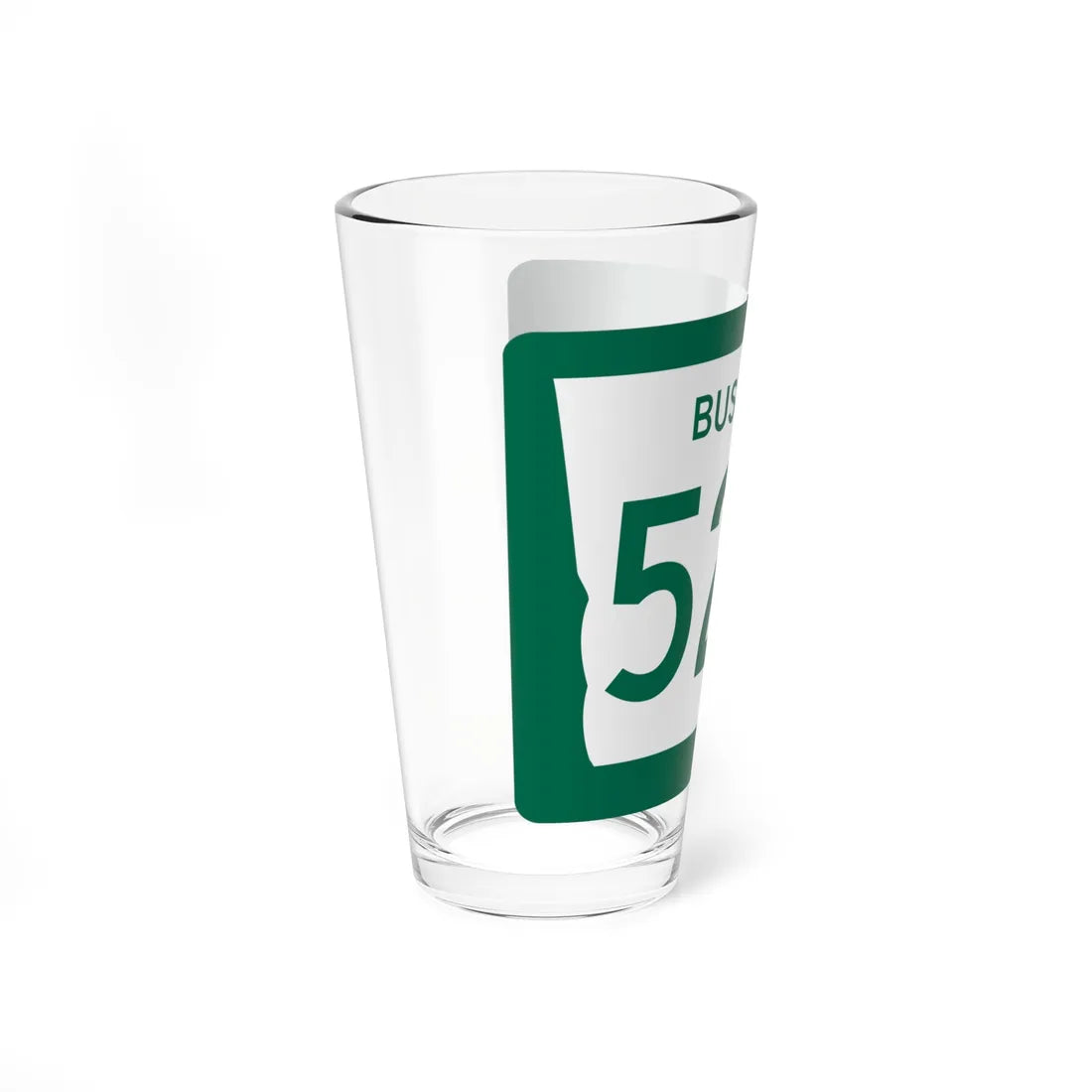 Georgia 520 Business (Georgia) (Road Sign) Pint Glass 16oz - Go Mug Yourself