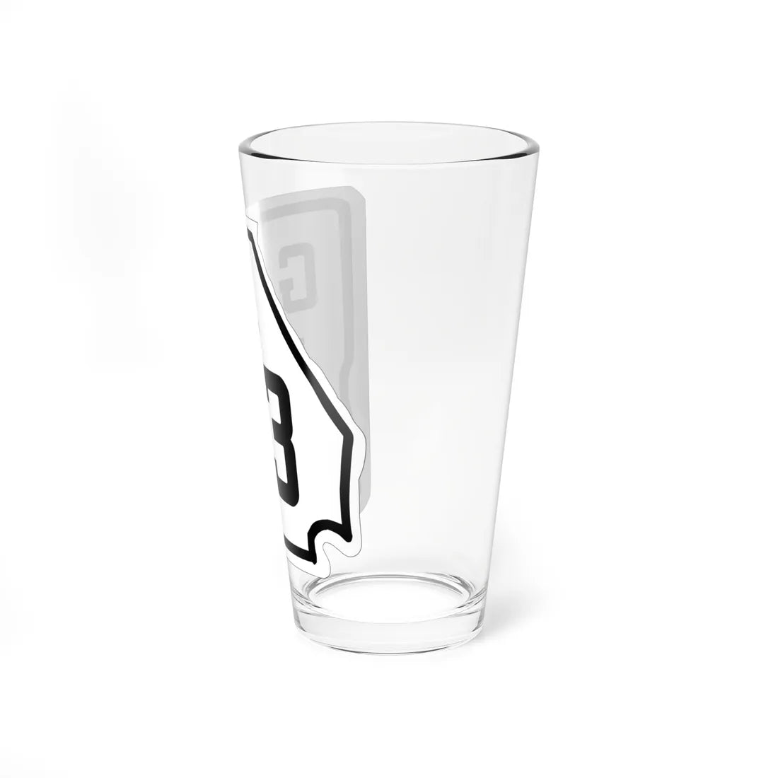 Georgia 53 1920 (Georgia) (Road Sign) Pint Glass 16oz - Go Mug Yourself