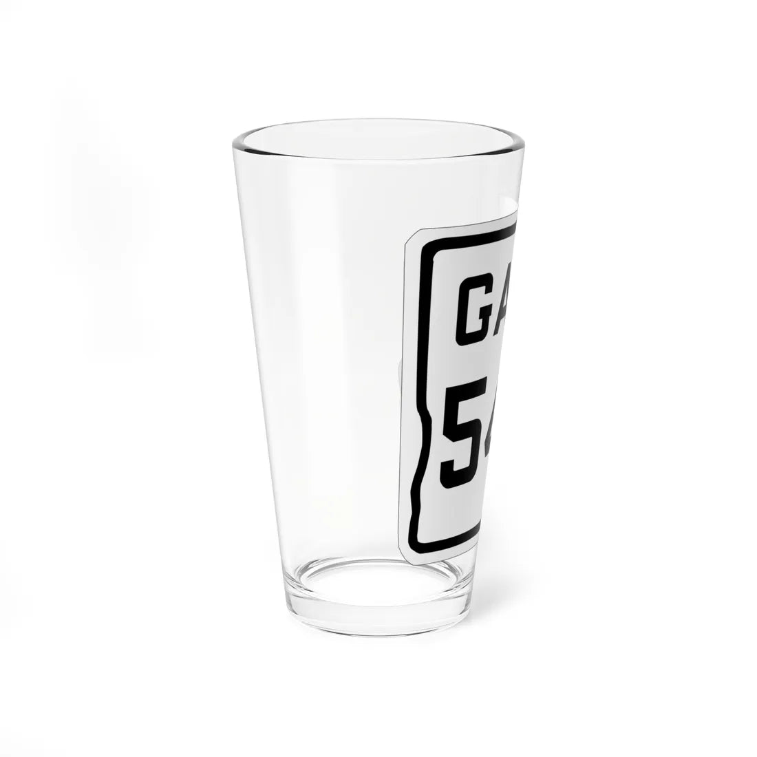 Georgia 54B 1920 (Georgia) (Road Sign) Pint Glass 16oz - Go Mug Yourself