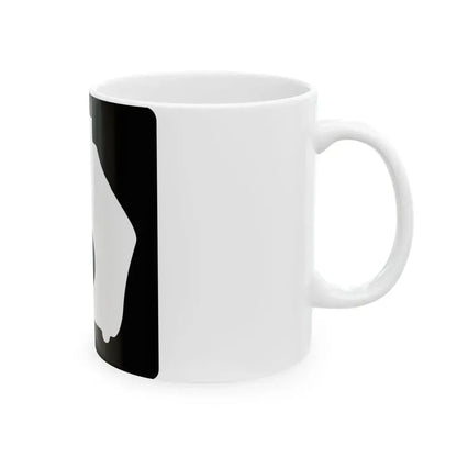 Georgia 6 Business (Georgia) (Road Sign) White Coffee Mug - Go Mug Yourself