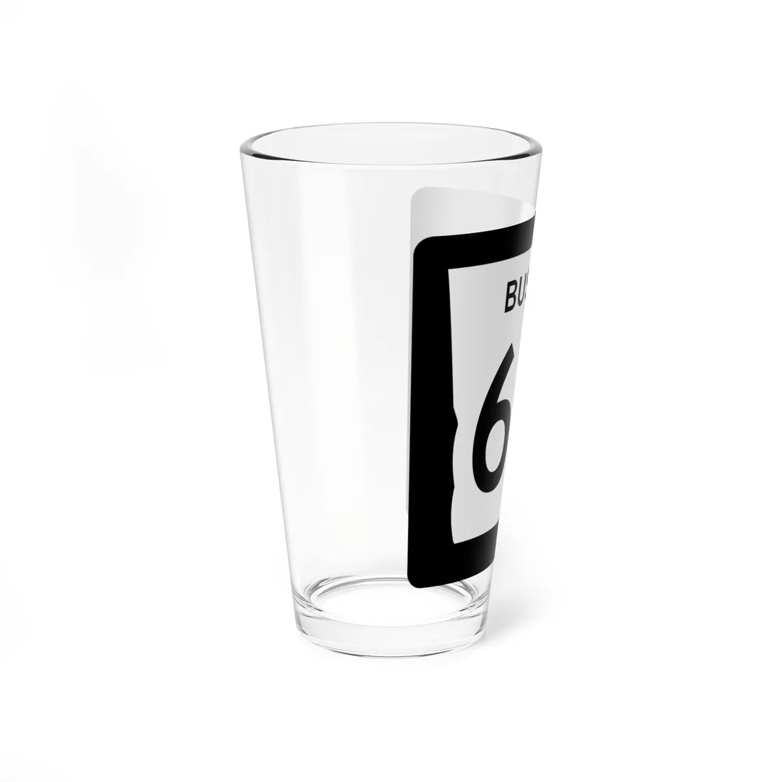 Georgia 60 Business (Georgia) (Road Sign) Pint Glass 16oz - Go Mug Yourself