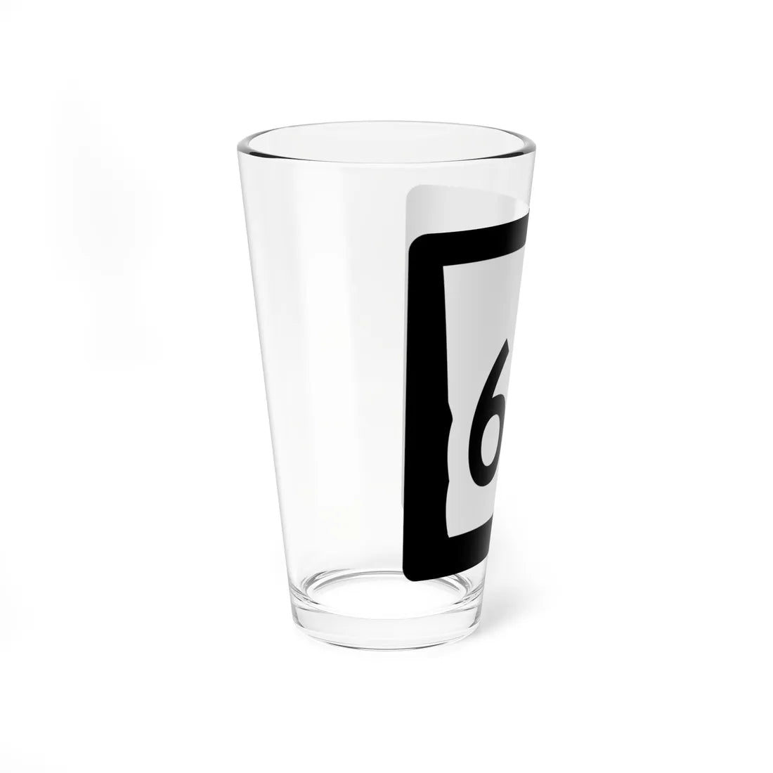 Georgia 64 (Georgia) (Road Sign) Pint Glass 16oz - Go Mug Yourself