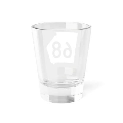 Georgia 68 (Georgia) (Road Sign) Shot Glass 1.5oz - Go Mug Yourself