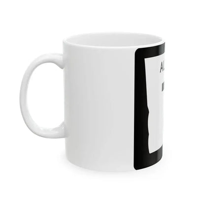 Georgia 7 Alternate (Georgia) (Road Sign) White Coffee Mug - Go Mug Yourself