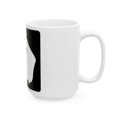 Georgia 7 Alternate (Georgia) (Road Sign) White Coffee Mug - Go Mug Yourself