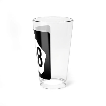 Georgia 708 1960 (Georgia) (Road Sign) Pint Glass 16oz - Go Mug Yourself